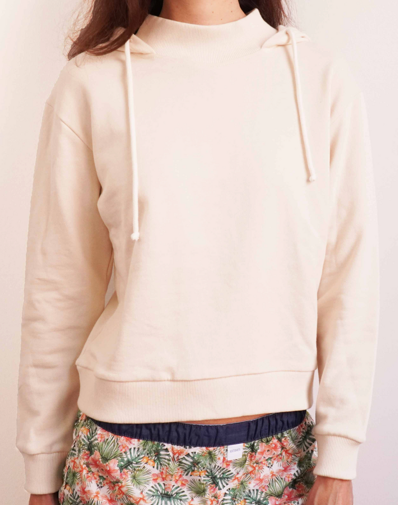 Hoodie Beige - unisex